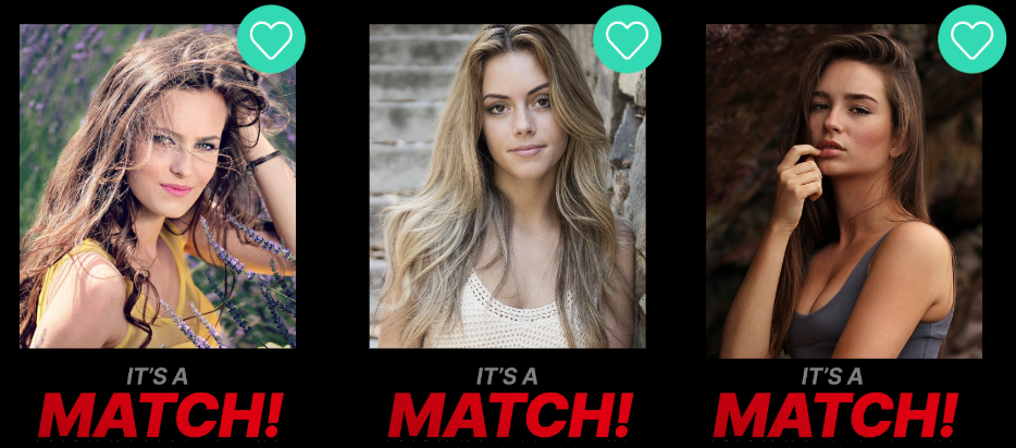 Augmentation du nombre de matches avec de belles femmes grâce à la solution MyMatcher AI